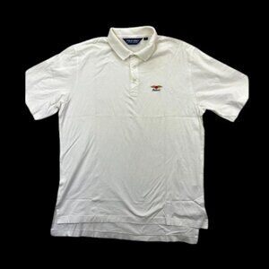 Polo‎ Golf Ralph Lauren Polo Shirt Men’s L White Baltusrol Cotton Short Sleeve